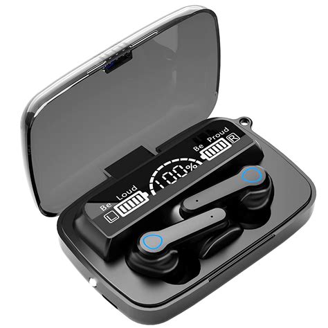 Glynzak Wireless <b>Bluetooth Headphones</b> Over Ear, 65H Playtime HiFi Stereo <b>Headset</b> with Microphone and 6EQ Modes Foldable <b>Bluetooth</b> V5. . Bluetooth earbuds amazon